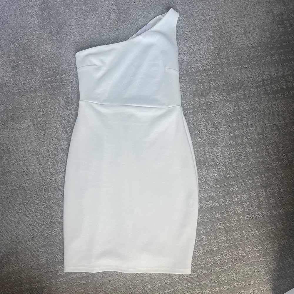 For sale: Chic White Mini Dress - Night Out Essential!